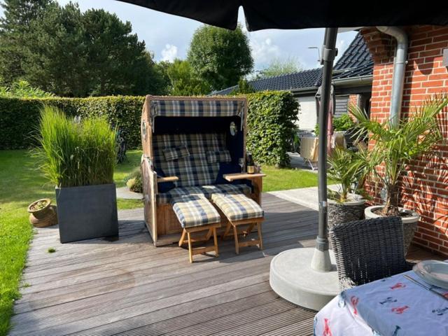 Ferienhaus "Zum Haifisch" Sankt Peter-Ording Bagian luar foto